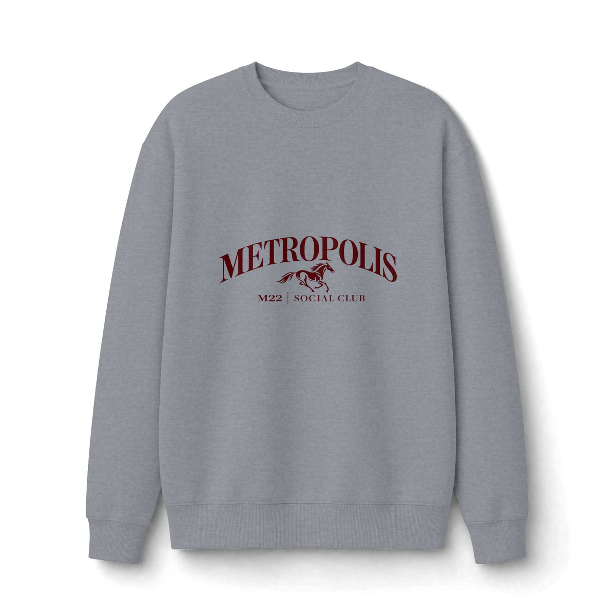 Metropolis Social Club Heavyweight Crewneck Op1