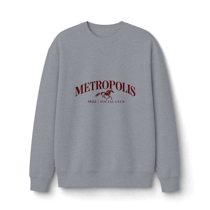 Metropolis Social Club Heavyweight Crewneck Op1