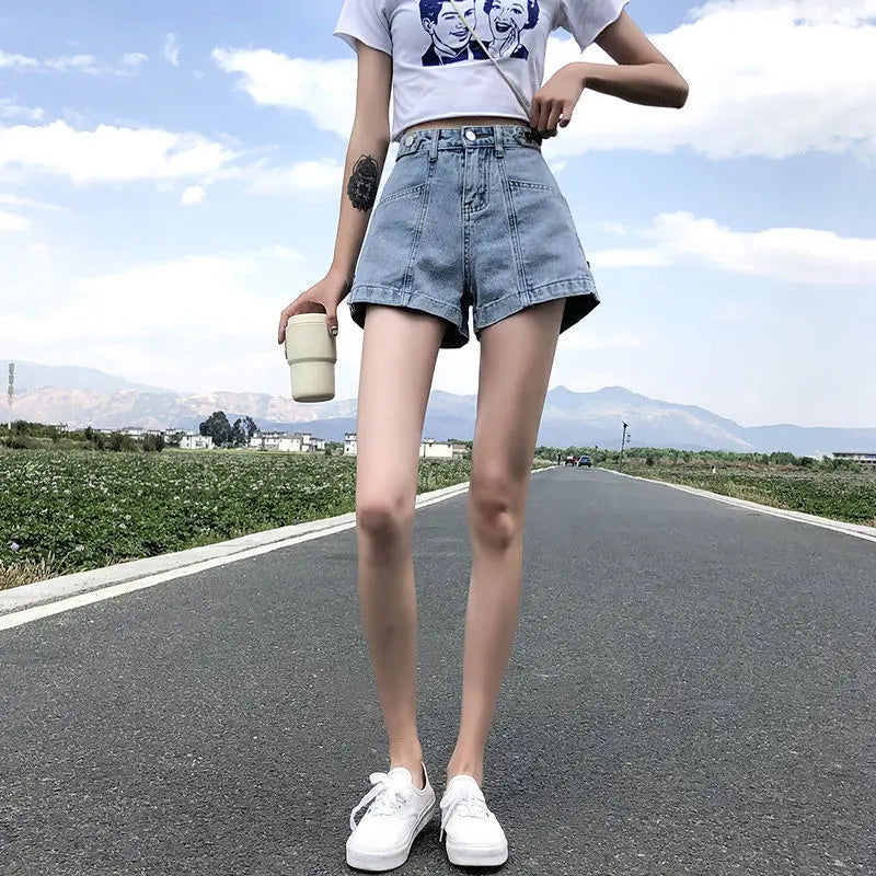 TS 765 Women's Denim Jean Shorts