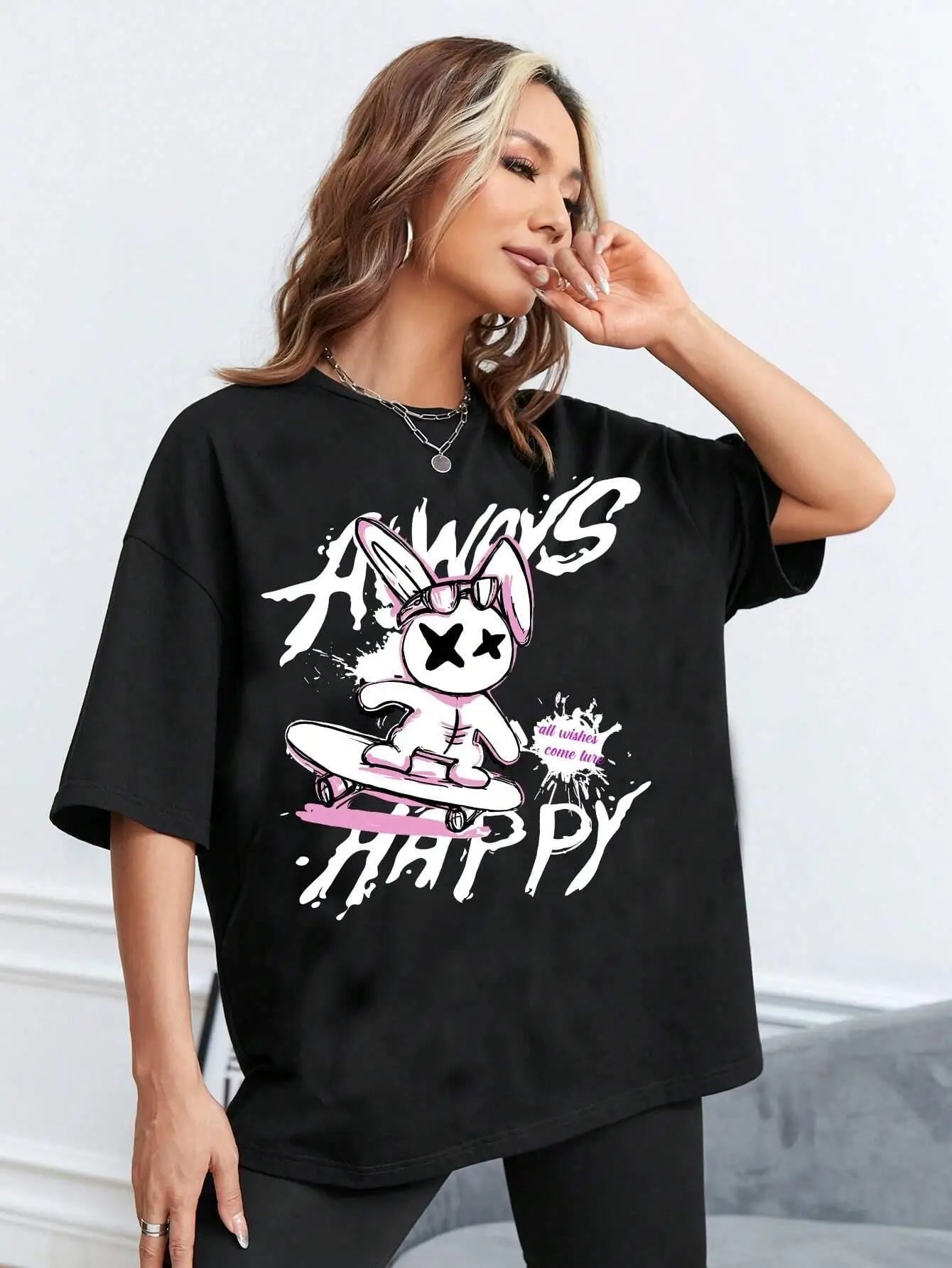 ALWAYS HAPPY Women's T-Shirt