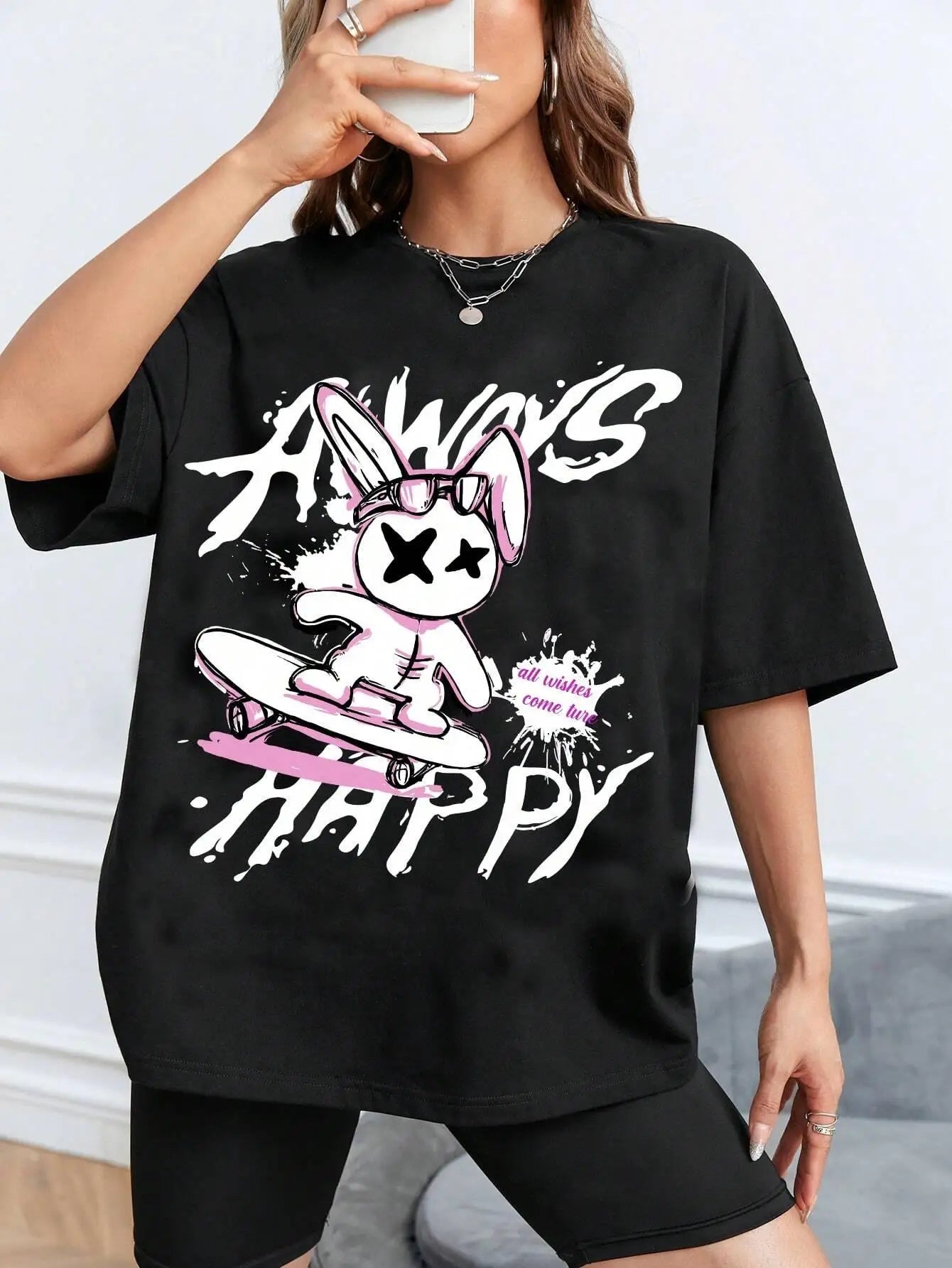 ALWAYS HAPPY Women's T-Shirt