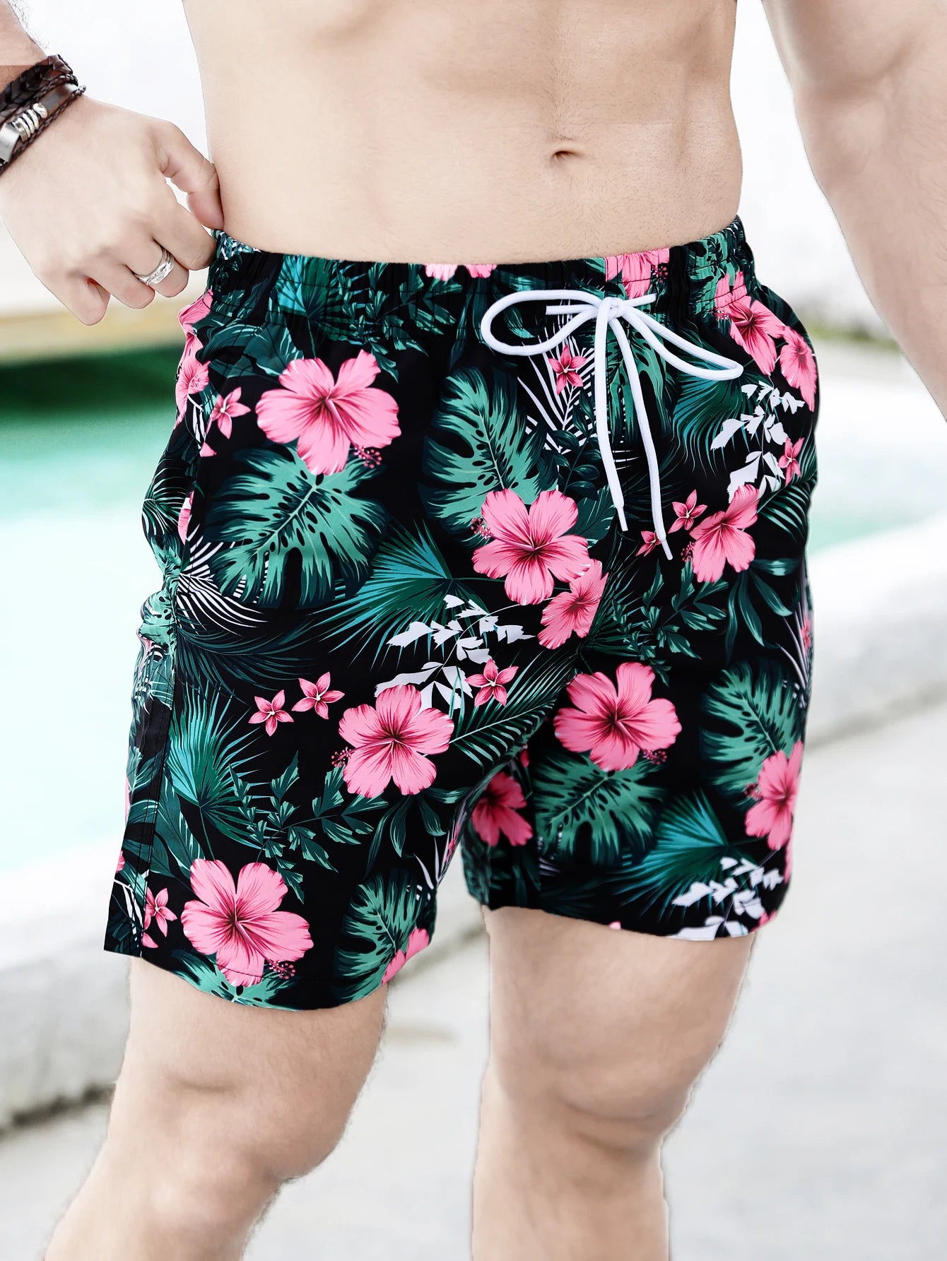 SG FLORAL Men's Beach Shorts