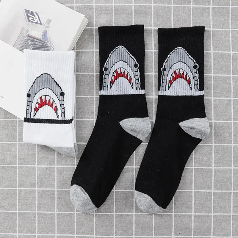 THE CURIOUS SHARK Men's Socks