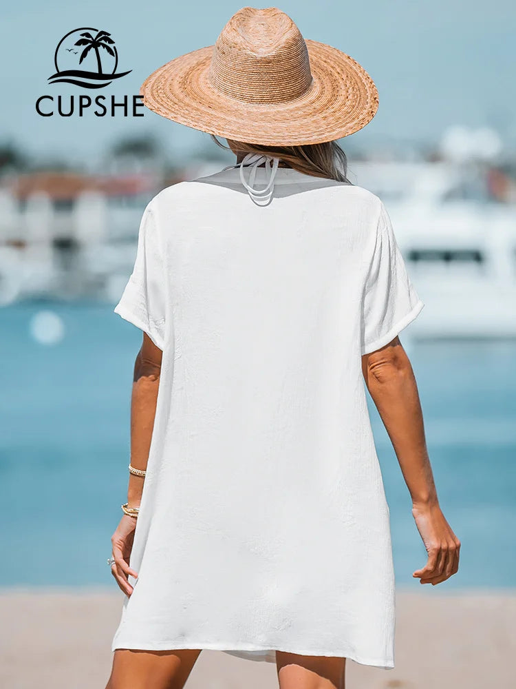 CUPSHE Women's Swim Cover-Up Top