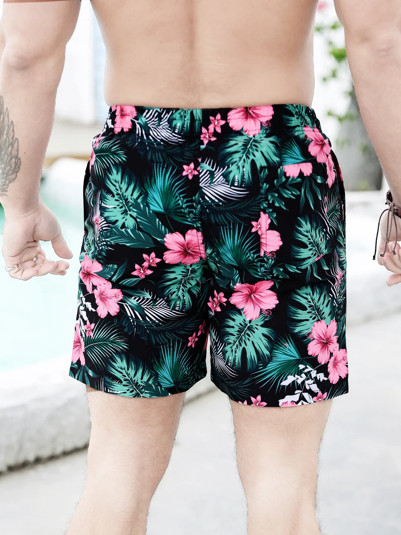 SG FLORAL Men's Beach Shorts