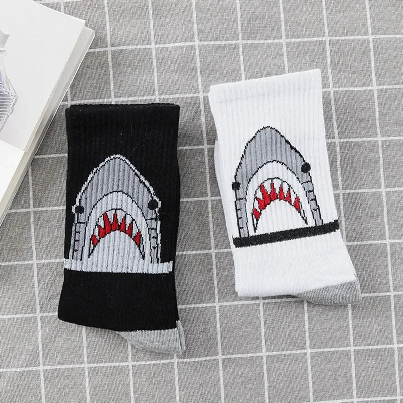 THE CURIOUS SHARK Men's Socks